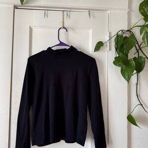 Made for Life Charcoal Long Sleeve Top